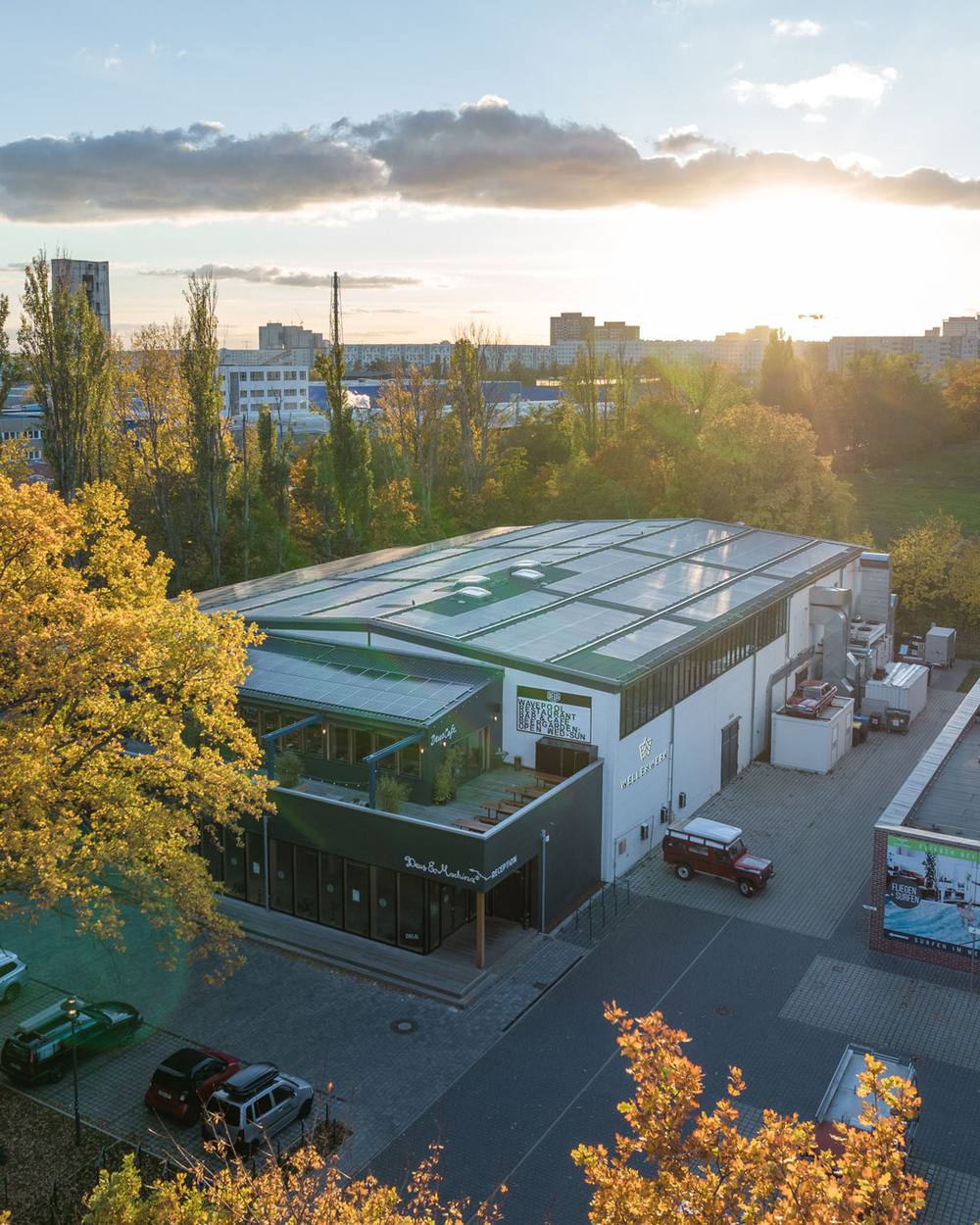 Das Wellenwerk an der Landsberger Allee